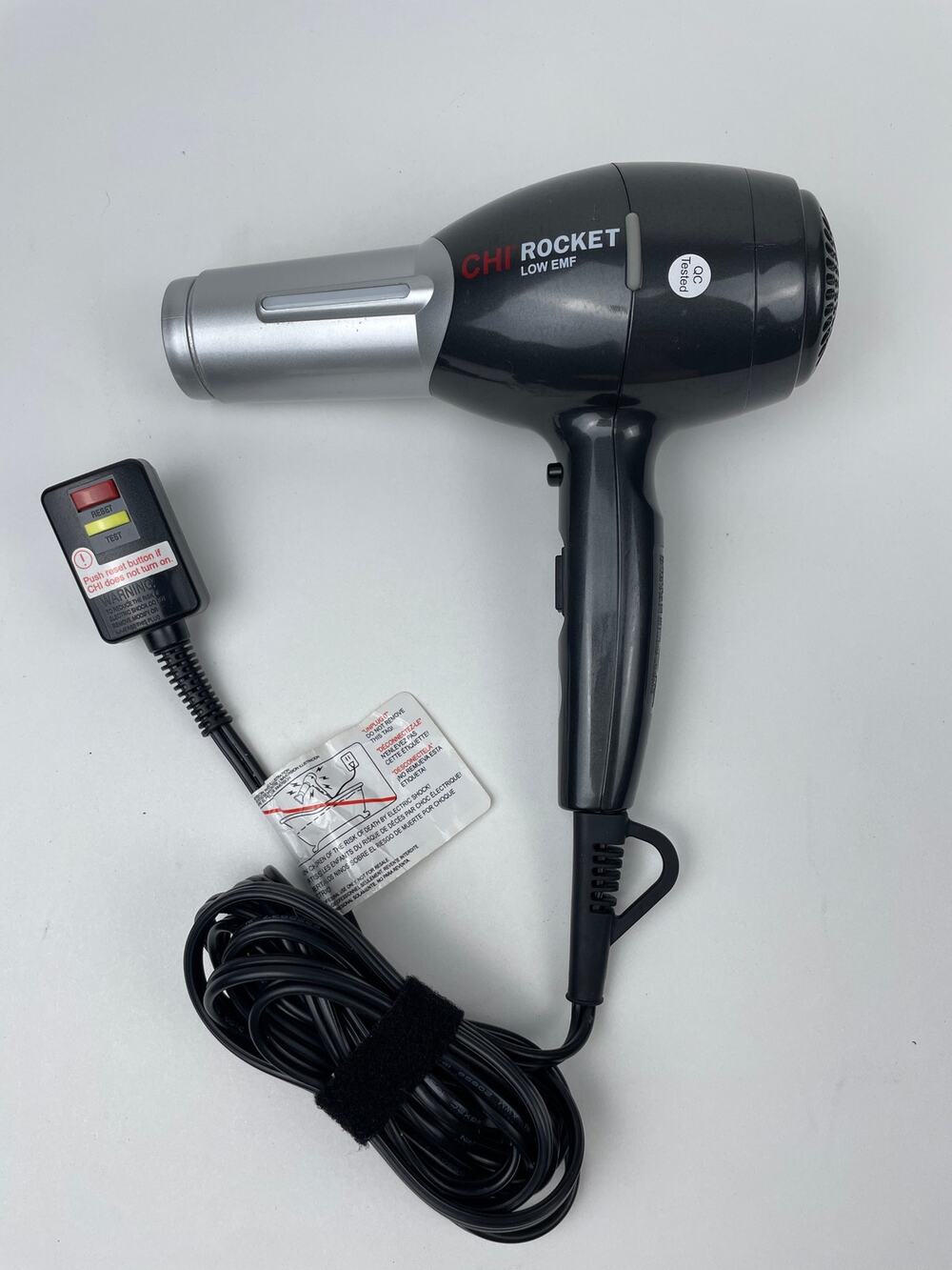 CHI Rocket Low EMF Professional Ceramic Hair Dryer GF 2100 120V 1800W